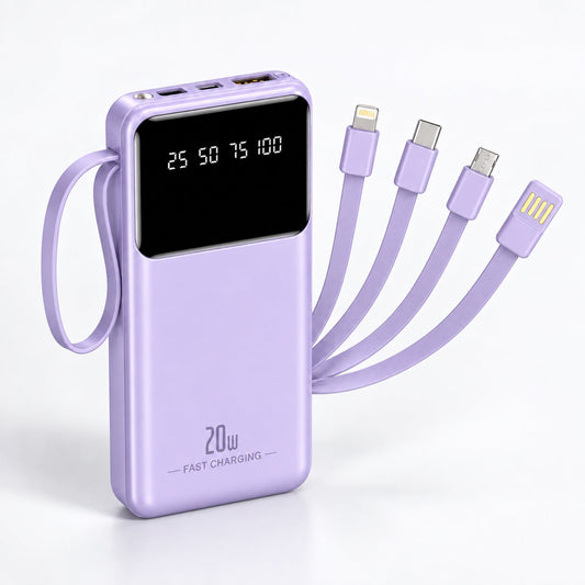 ViPower Quad - 4-Cable Power Bank