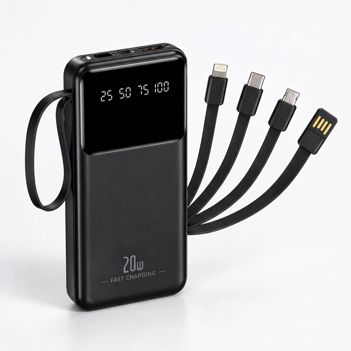 ViPower Quad - 4-Cable Power Bank