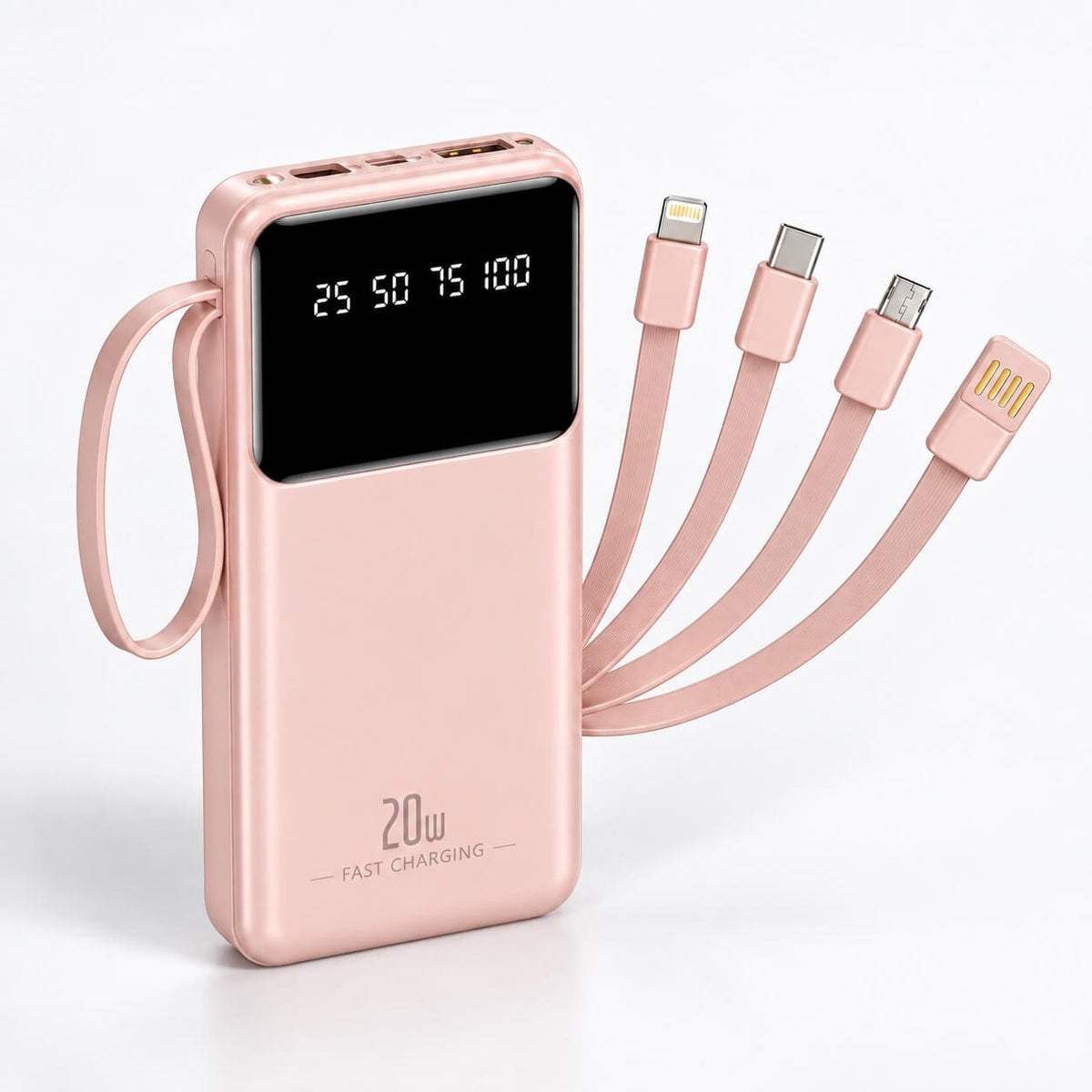 ViPower Quad - 4-Cable Power Bank