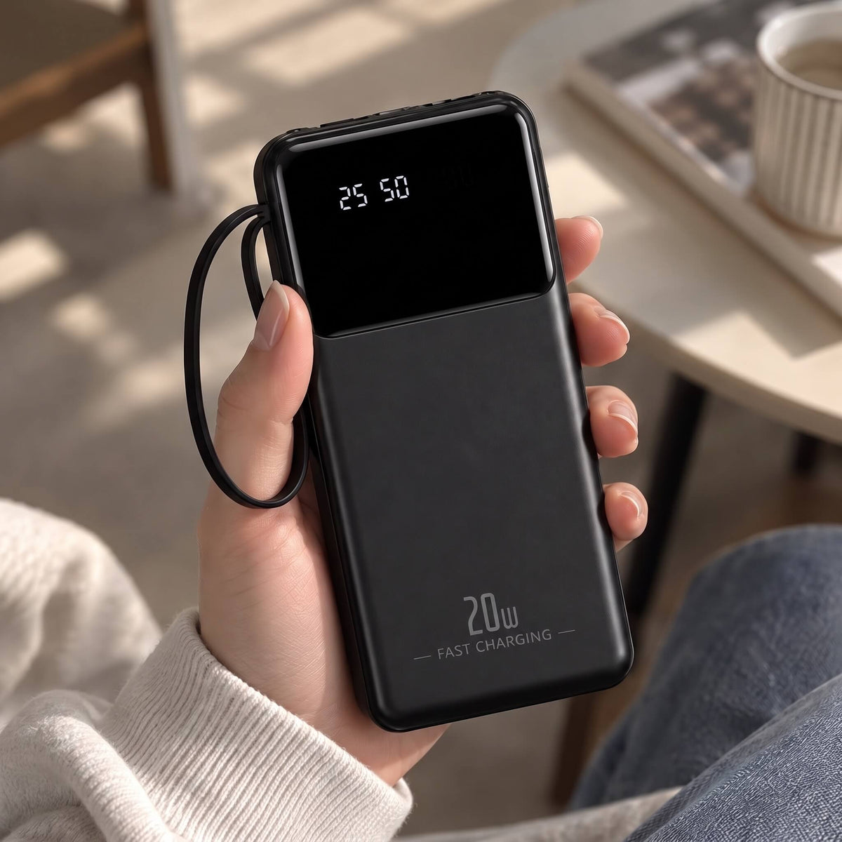 ViPower Quad - 4-Cable Power Bank